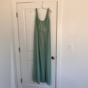 Dusty Sage Bridesmaid Dress Size 12